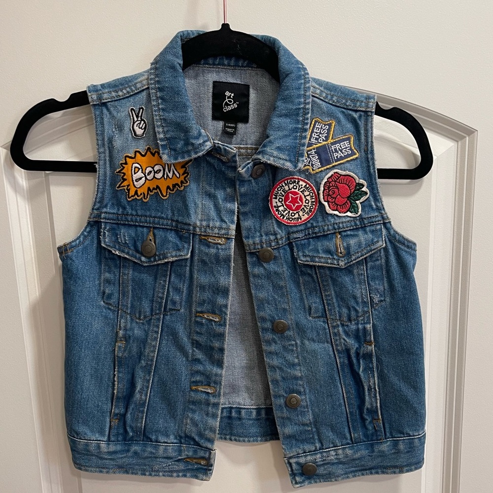 Art Class Jean Vest